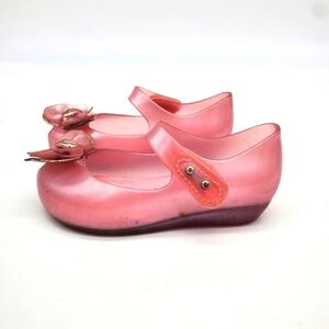 Mini Melissa Shoes Toddler Girls  Barbie Mary Jane Pink
